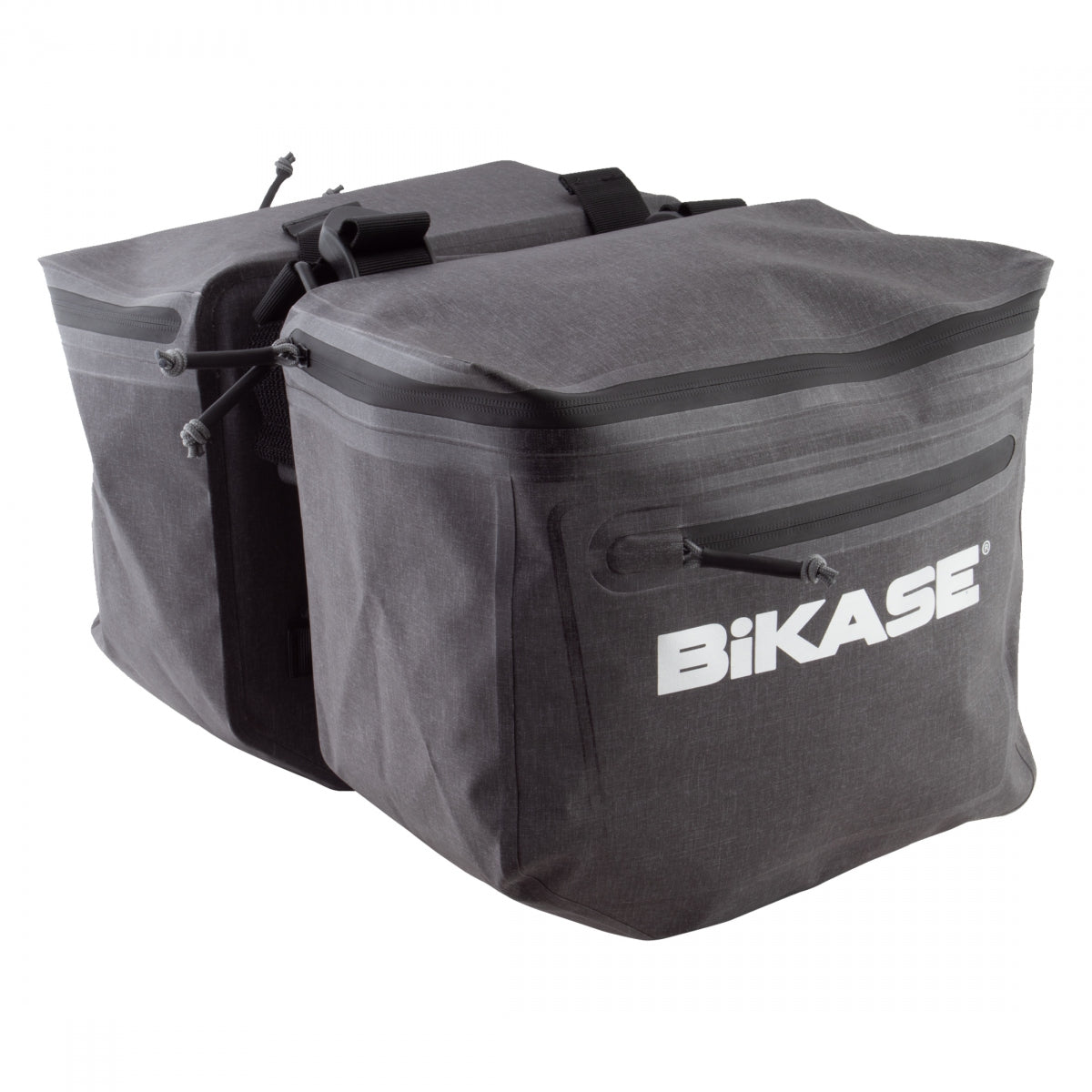 BIKASE BAG BIKASE PANNIER URBANATOR DUAL ADJUSTABLE BK - BIKASE