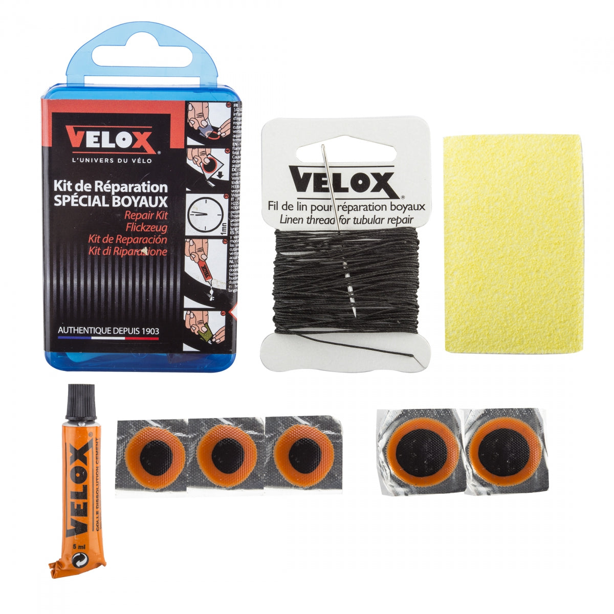 VELOX PATCH KIT VELOX #5 FOR TUBULAR - VELOX
