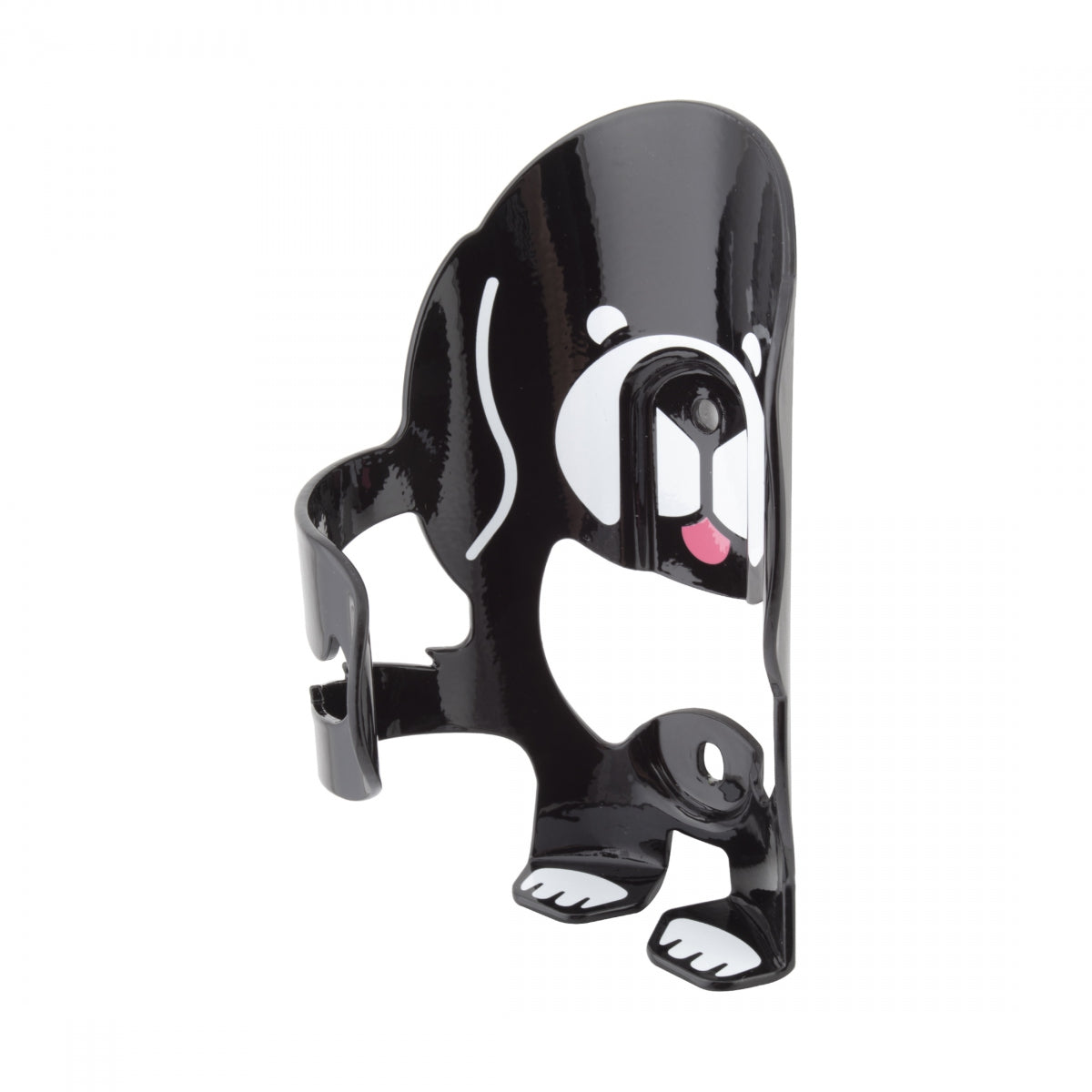 PORTLAND DESIGN WORKS BOTTLE CAGE PDW DOG-CAGE ALY BK/WH - PORTLAND DESIGN WORKS