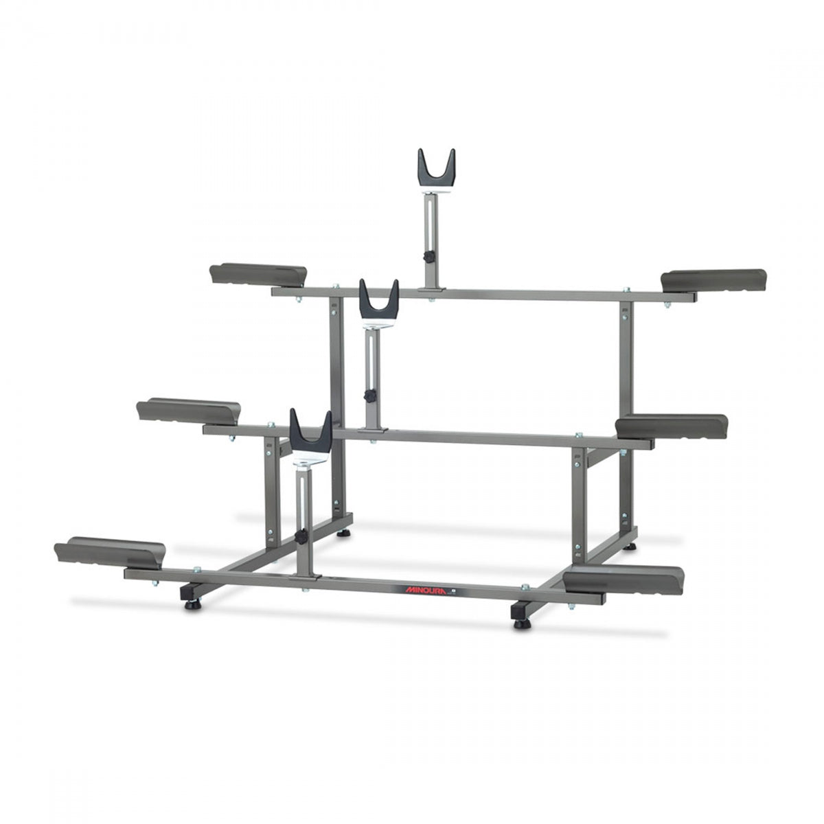 MINOURA DISPLAY STAND MIN 971-3U TIER 3-BIKE STD HEIGHT GY - MINOURA