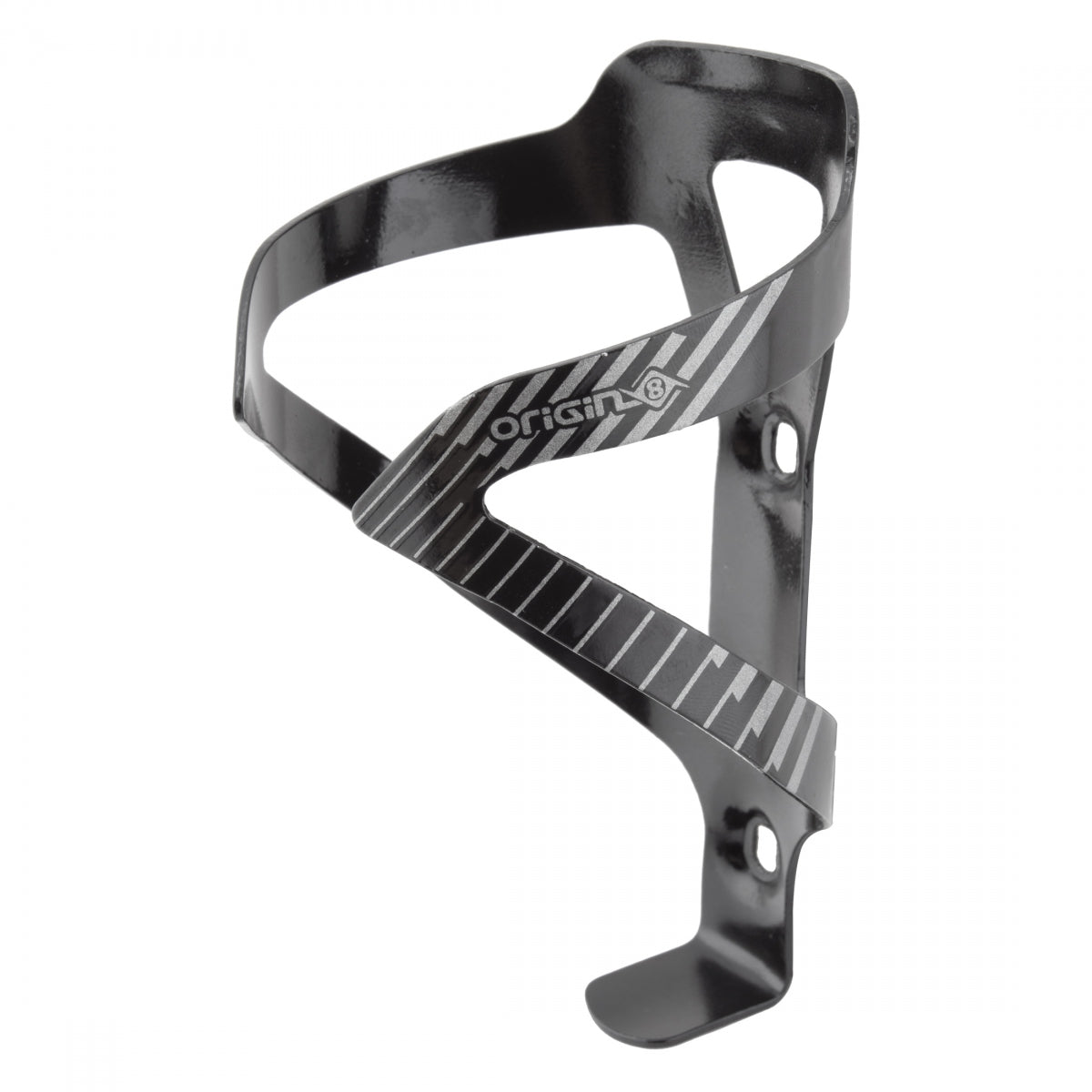 ORIGIN8 BOTTLE CAGE OR8 ALLOY KLUTCH CTR BK/GY (L) - ORIGIN8