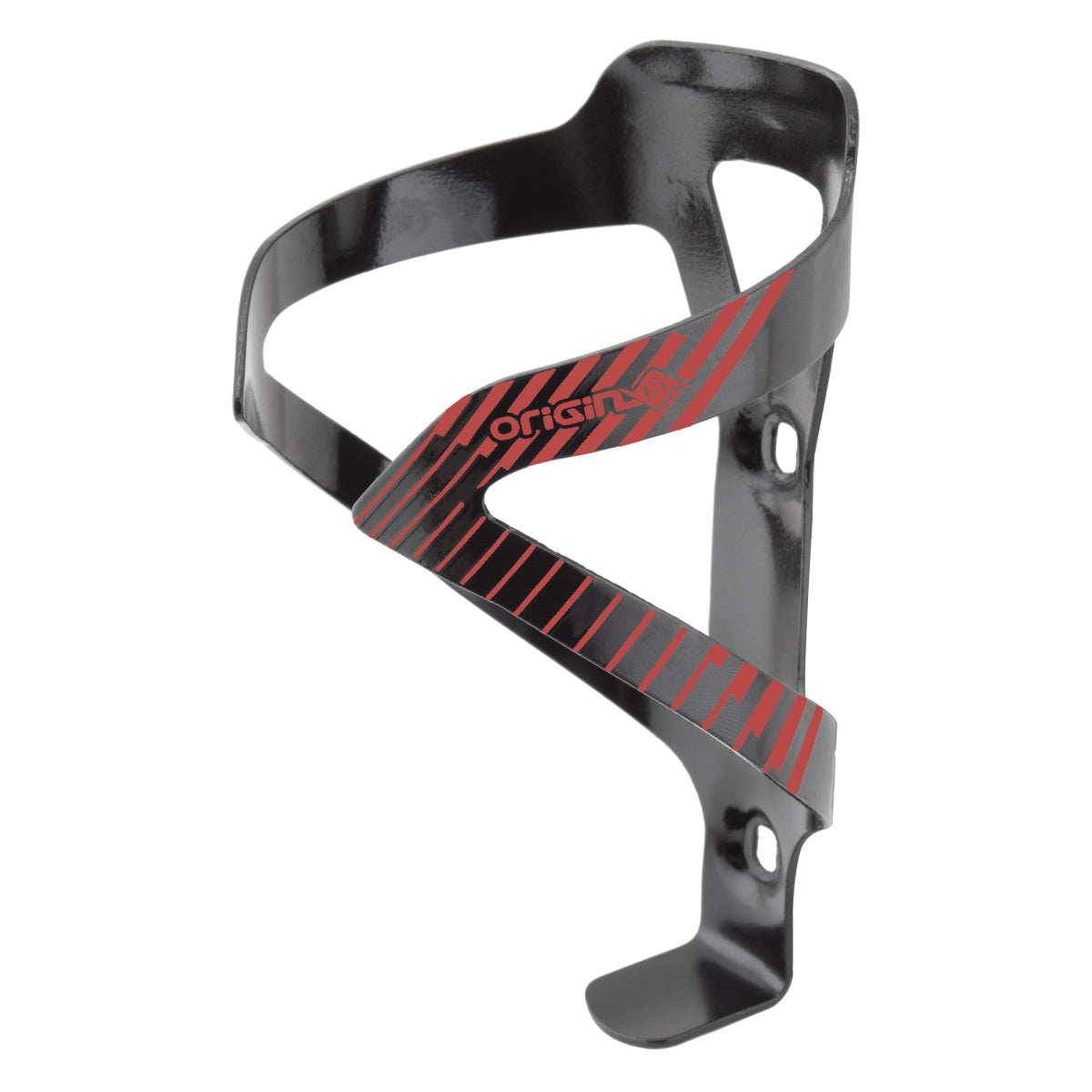 ORIGIN8 BOTTLE CAGE OR8 ALLOY KLUTCH CTR BK/RD (L) - ORIGIN8