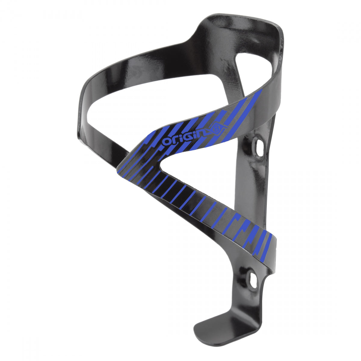 ORIGIN8 BOTTLE CAGE OR8 ALLOY KLUTCH CTR BK/BU (L) - ORIGIN8