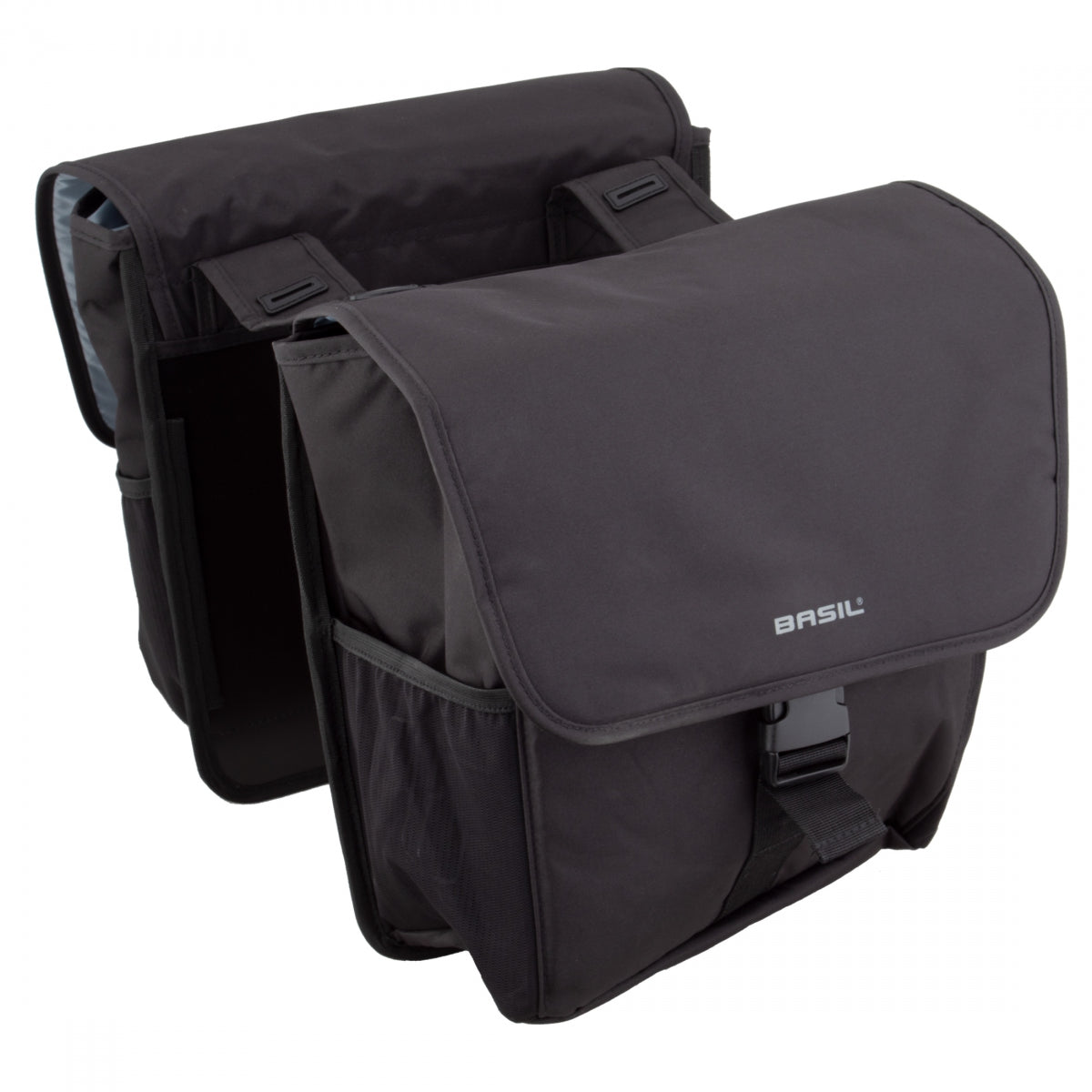 BASIL BAG BASIL PANNIER GO DOUBLE UBS BK - BASIL