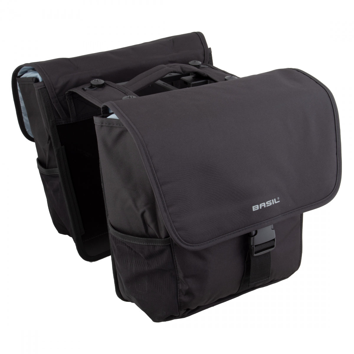 BASIL BAG BASIL PANNIER GO DOUBLE MIK BK - BASIL