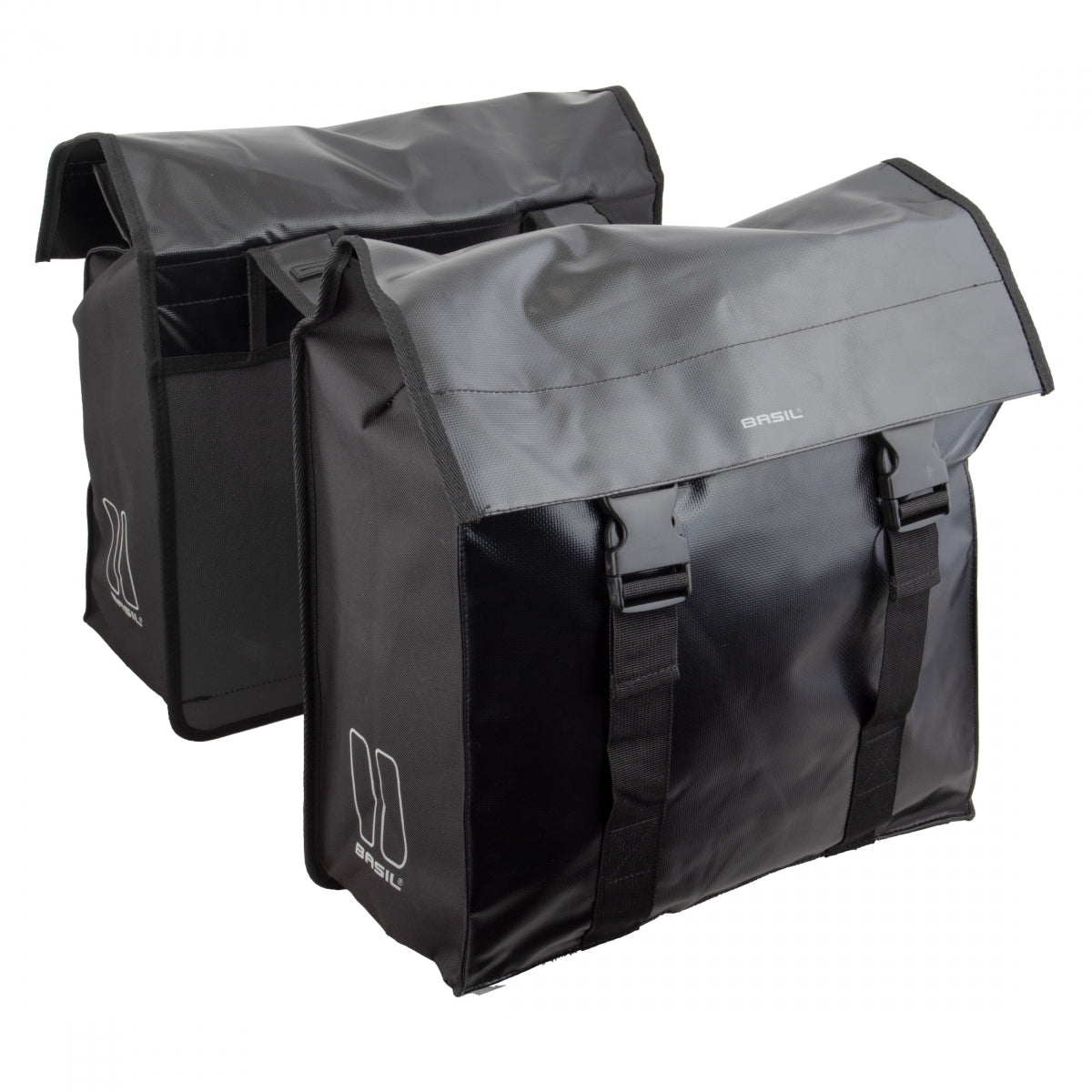 BASIL BAG BASIL PANNIER URBAN LOAD DOUBLE UBS BK - BASIL