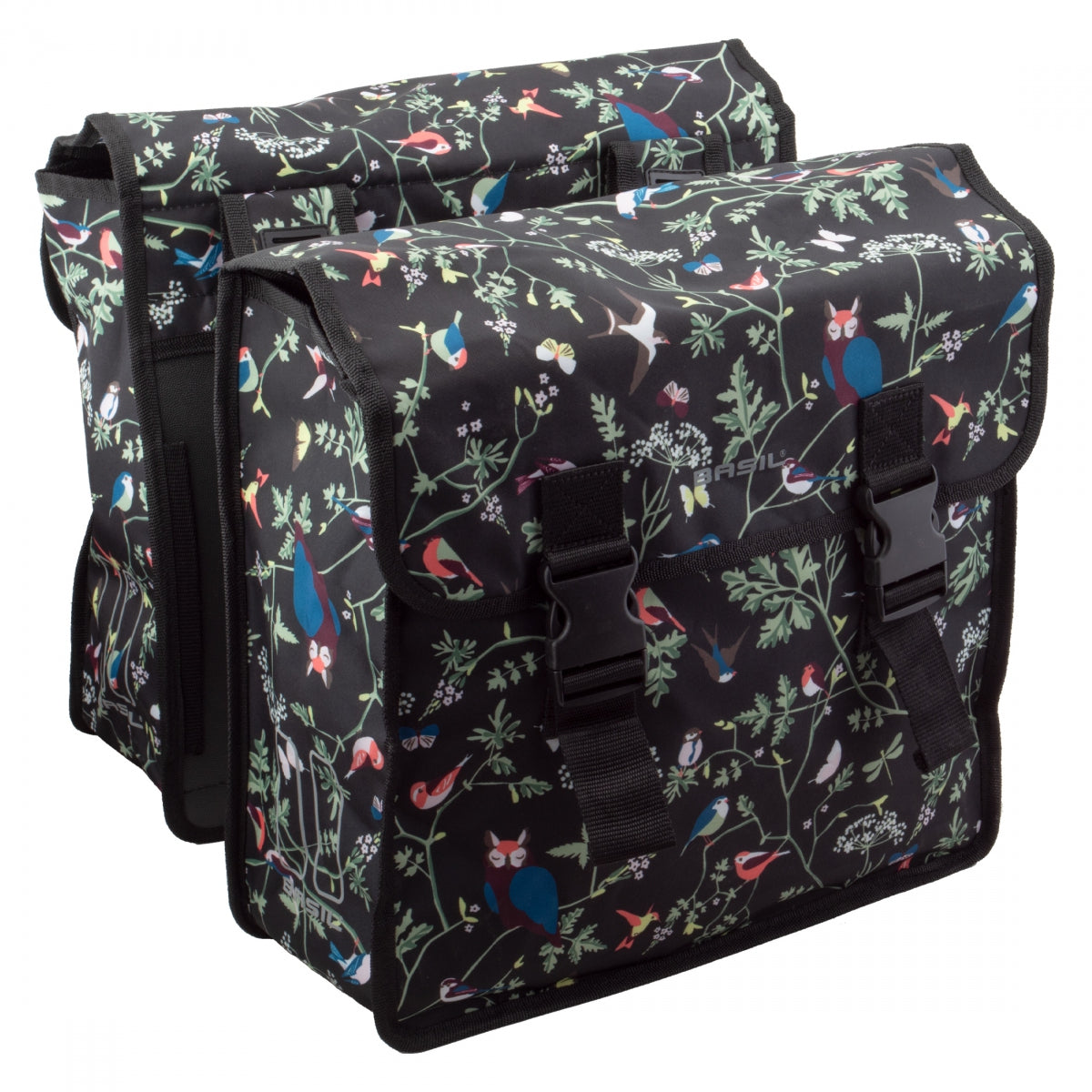 BASIL BAG BASIL PANNIER WANDERLUST DOUBLE UBS C-GY - BASIL