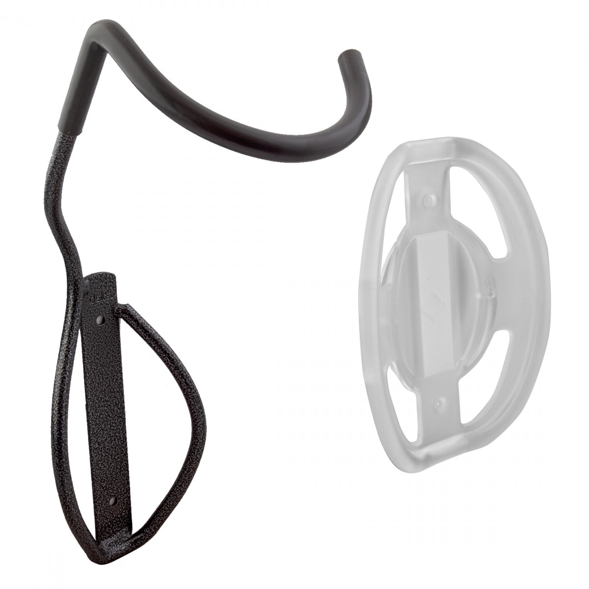 DELTA STORAGE HOOK DELTA SINGLE BIKE FAT TIRE WALL MOUNT RACK w/Rear TRAY SL - DELTA