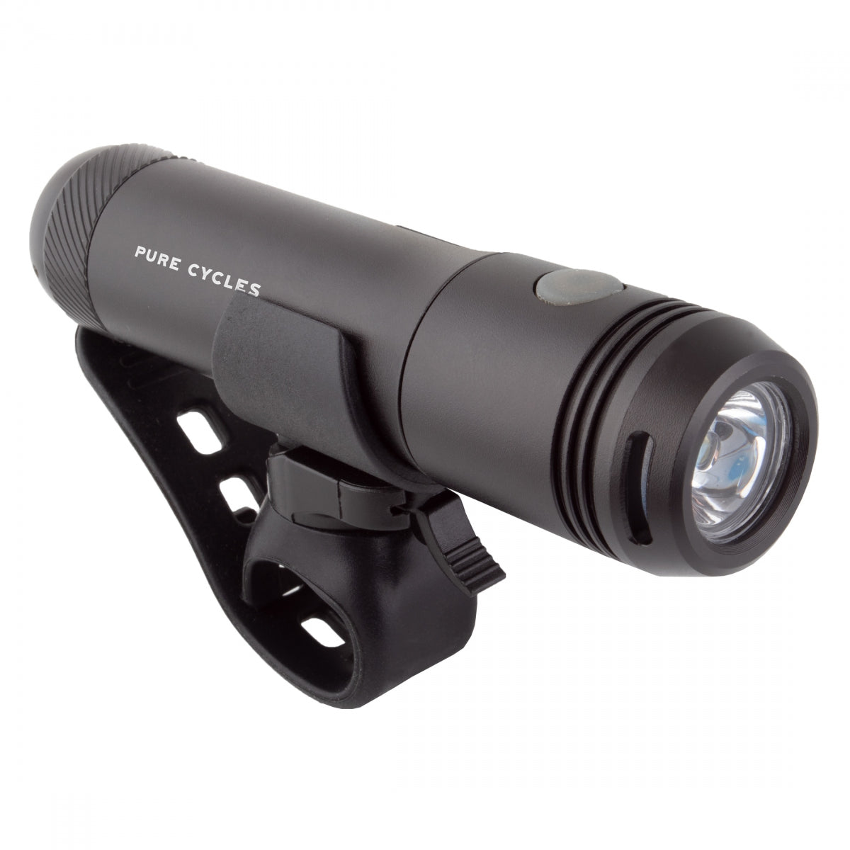 PURE CYCLES LIGHT PURE Front CITY TORCH USB LED BK - PURE CYCLES