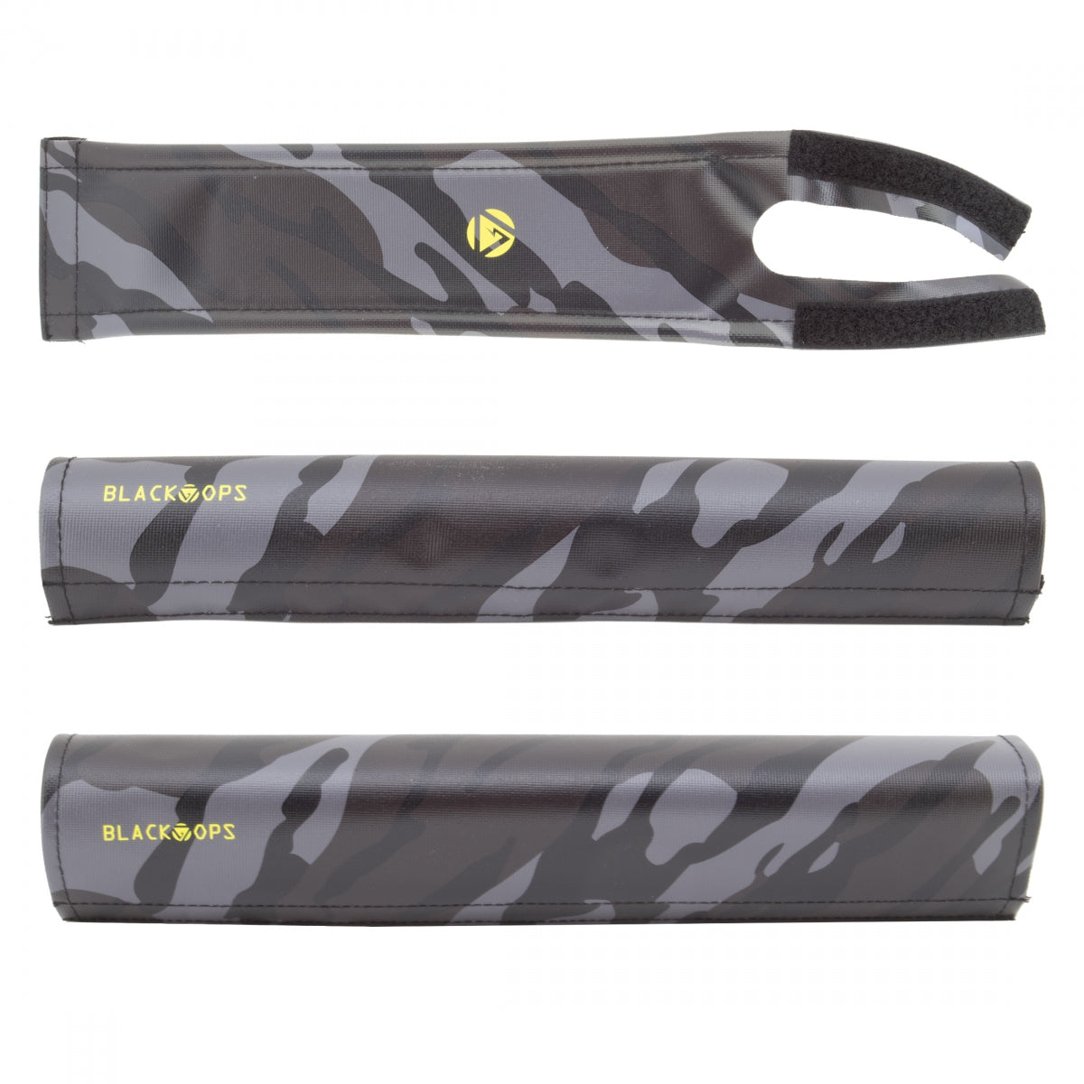 BLACK OPS PAD SET BK-OPS REP SPEC-OP-29 3pc TREE BARK CAMO MULTI-TONE BLACK - BLACK OPS