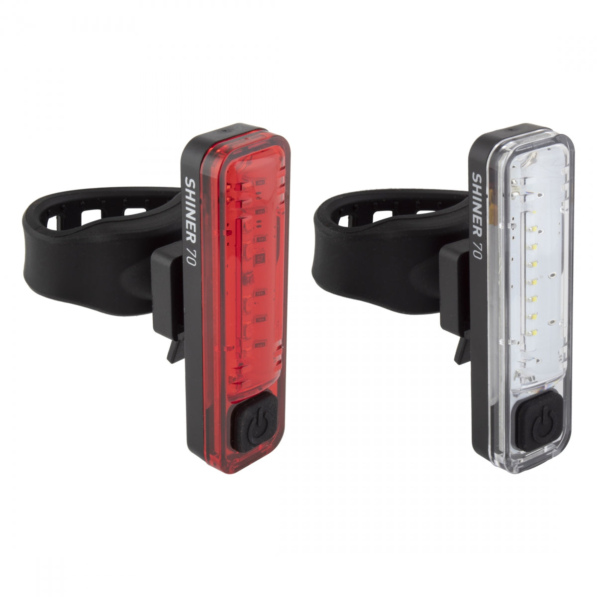 PLANET BIKE LIGHT PB COMBO SHINER 70 USB BK - PLANET BIKE