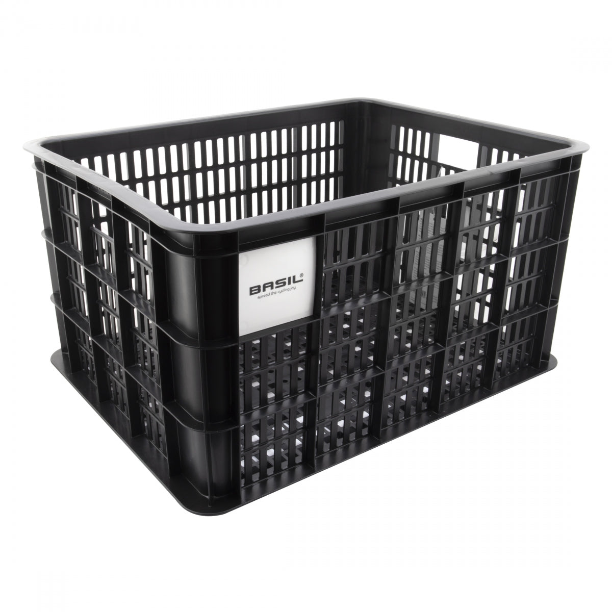 BASIL BASKET BASIL Rear RACTOP CRATE L 40L BK RECYCLED MATERIAL - BASIL