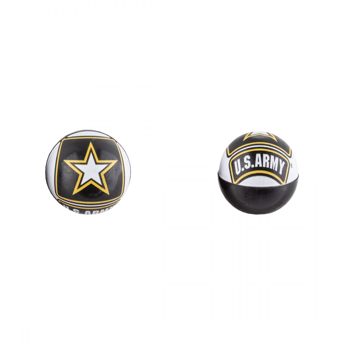 TRIK TOPZ VALVE CAPS TRIKTOPZ ARMY LOGO 1pr/PK - TRIK TOPZ
