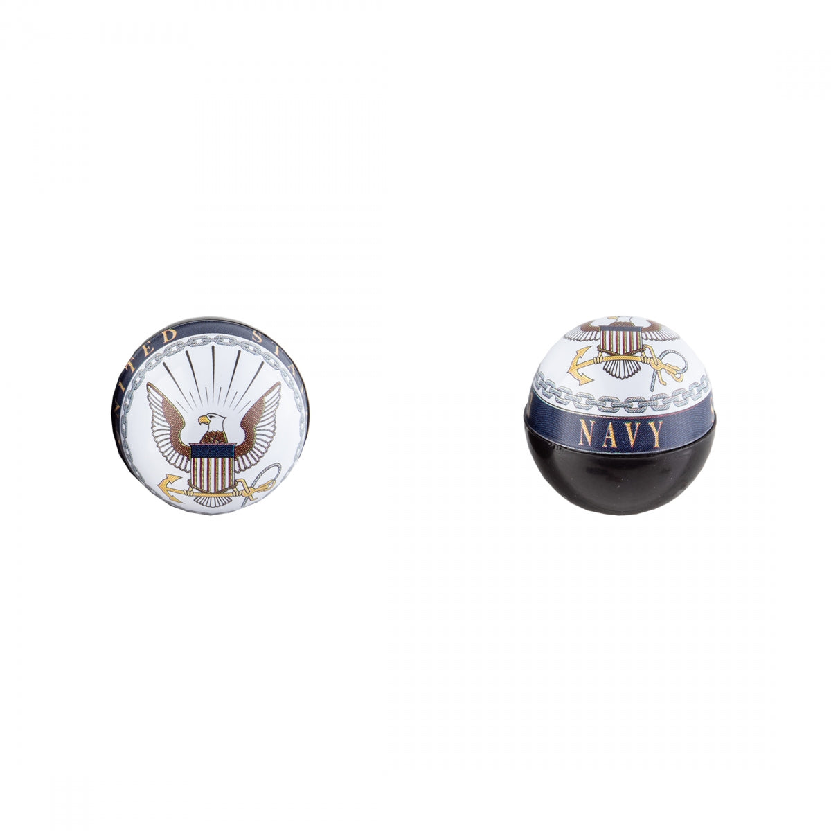 TRIK TOPZ VALVE CAPS TRIKTOPZ NAVY LOGO 1pr/PK - TRIK TOPZ