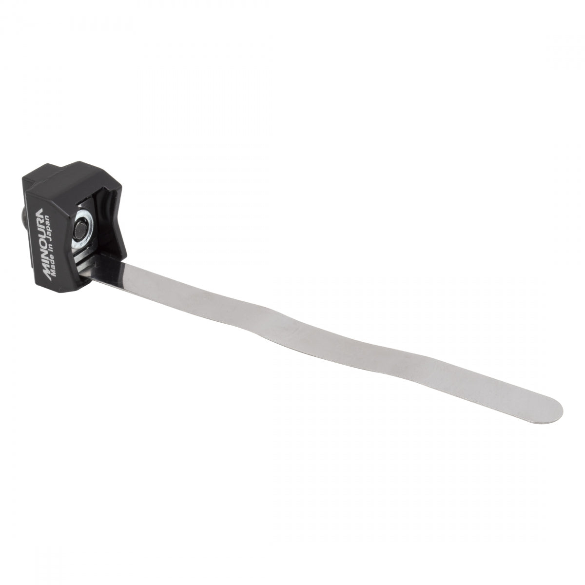 MINOURA BOTTLE CAGE MIN HOLDER EBW-2235 WIDE STRAP 13-35mm BK/SL - MINOURA