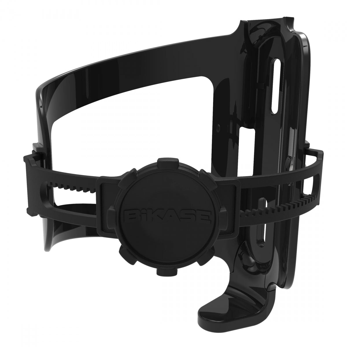 BIKASE BOTTLE CAGE BIKASE ABC SIDEWINDER ADJUSTABLE DRINK HOLDER BK - BIKASE