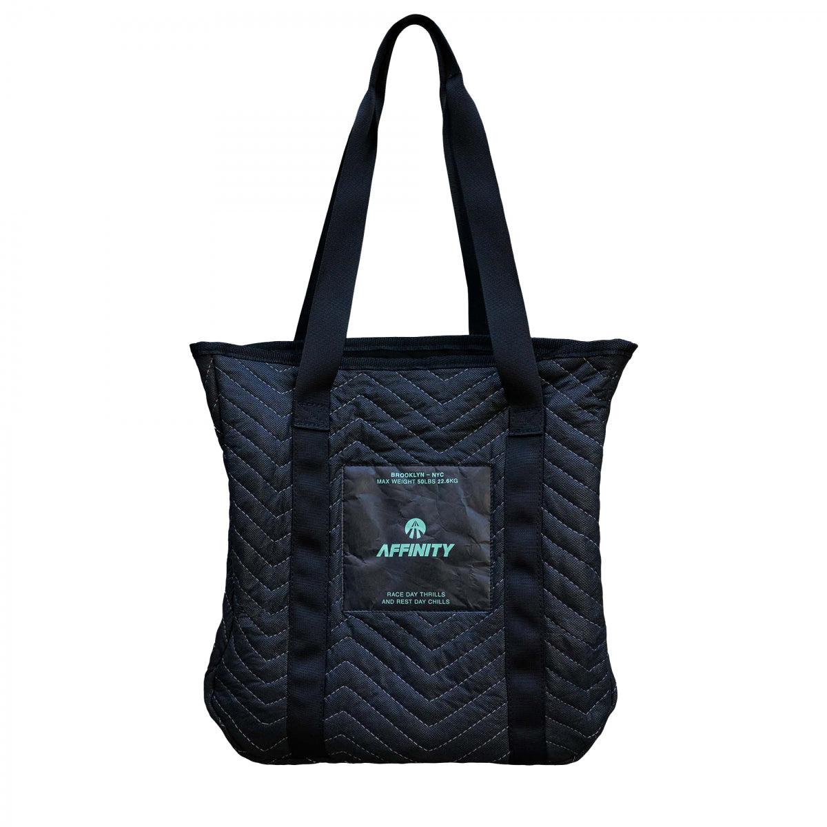AFFINITY BAG AFFINITY SHOULDER TOTE MD BK - AFFINITY