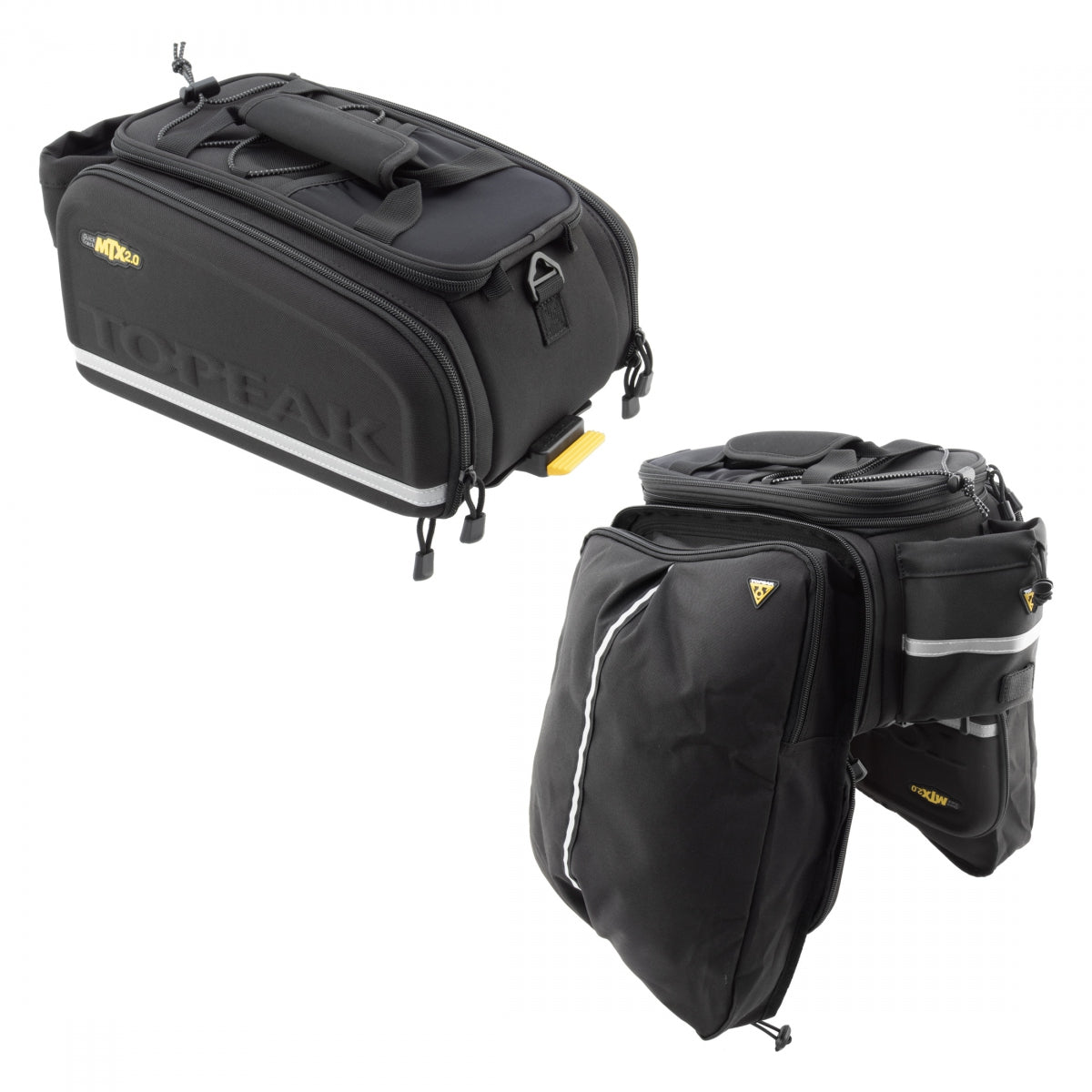 TOPEAK BAG TOPEAK TRUNK MTX 2.0 EXP w/PANNIER BK - TOPEAK