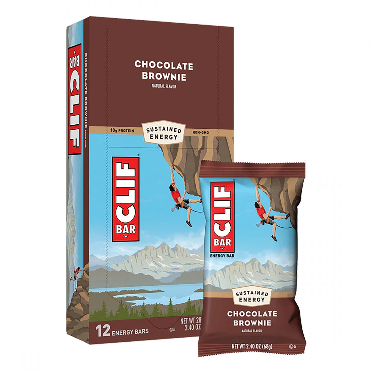 CLIFBAR FOOD CLF BAR CHOCOLATE BROWNIE BXof12 - CLIFBAR