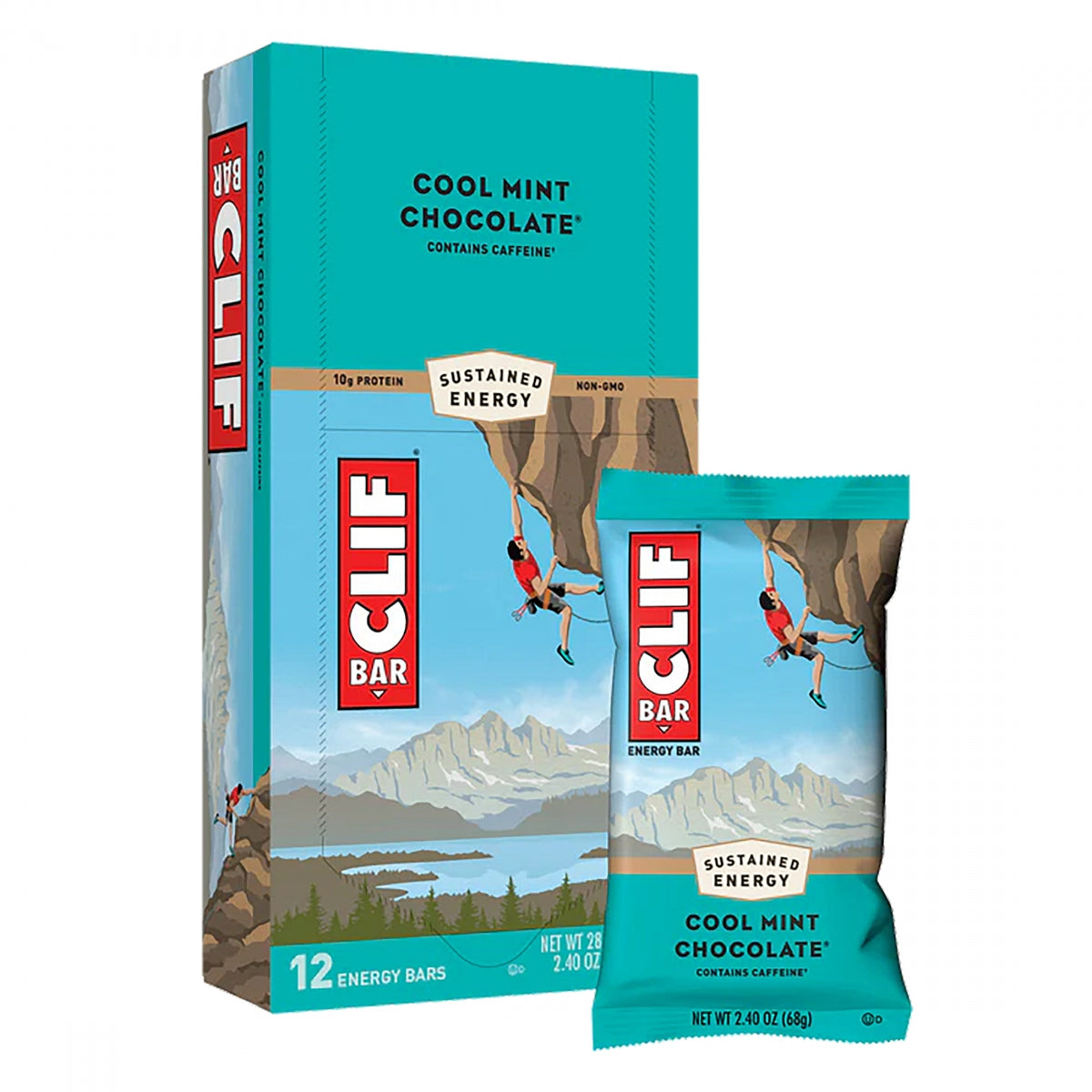 CLIFBAR FOOD CLF BAR COOL MINT CHOC BXof12 - CLIFBAR