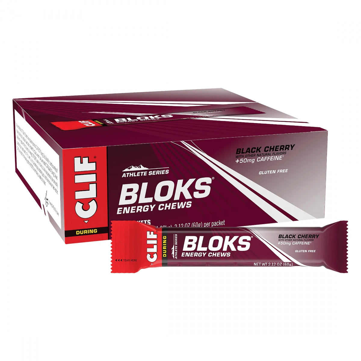 CLIFBAR FOOD CLF BLOK BK-CHRY BXof18 - CLIFBAR