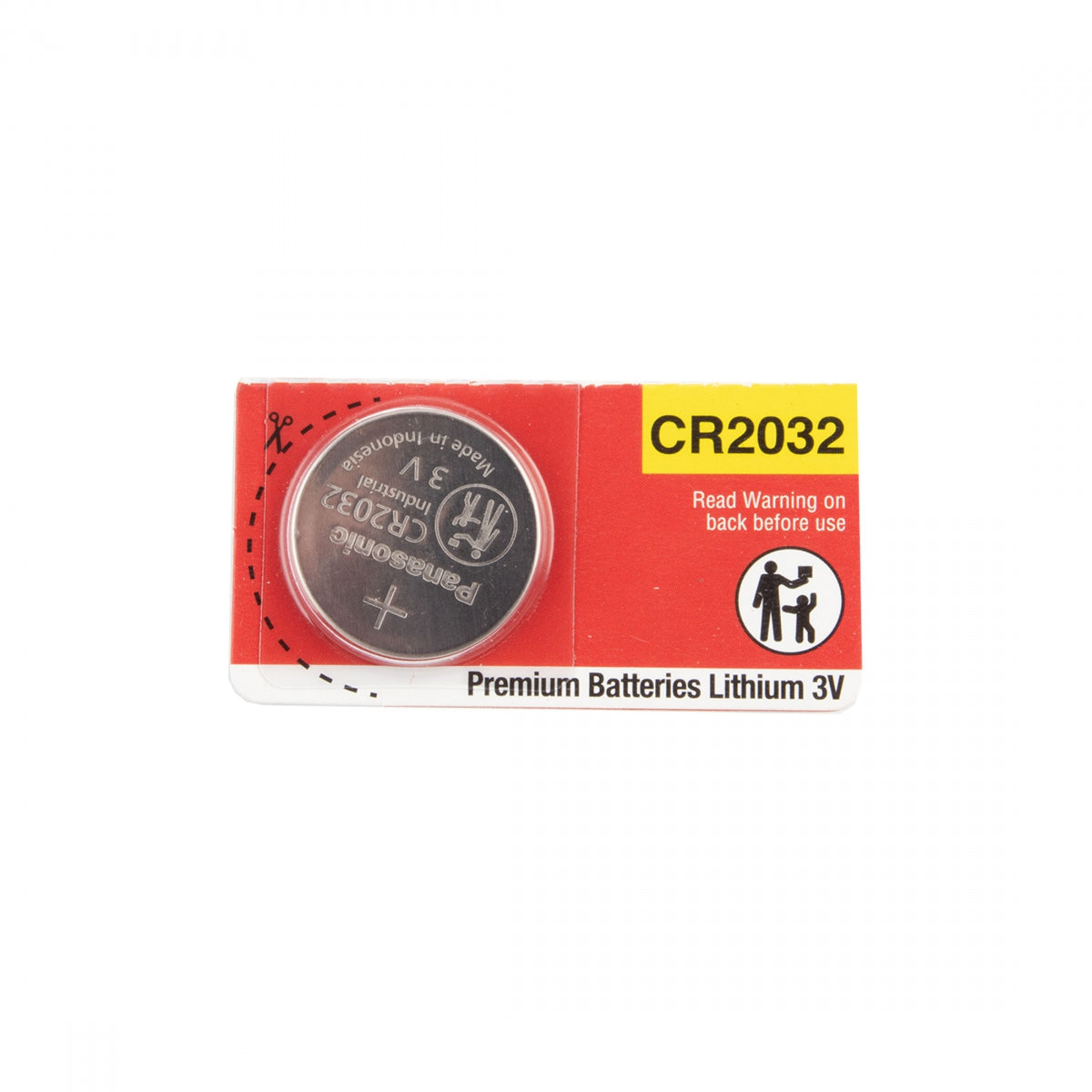 BATTERIES BATTERY PANASONIC LITHIUM CR2032 - BATTERIES