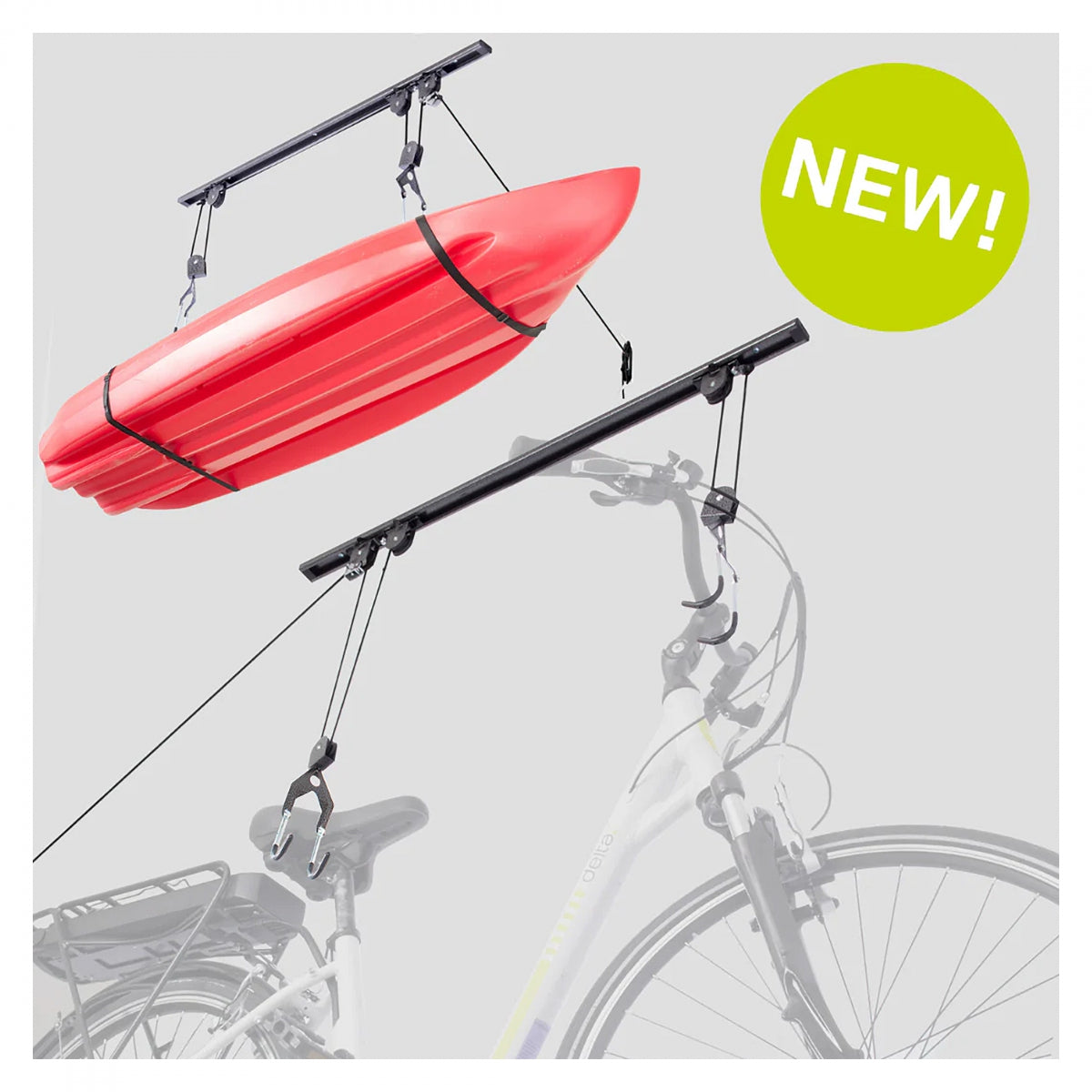 DELTA STORAGE RACK DELTA SINGLE BIKE CEILING HOIST PRO - DELTA