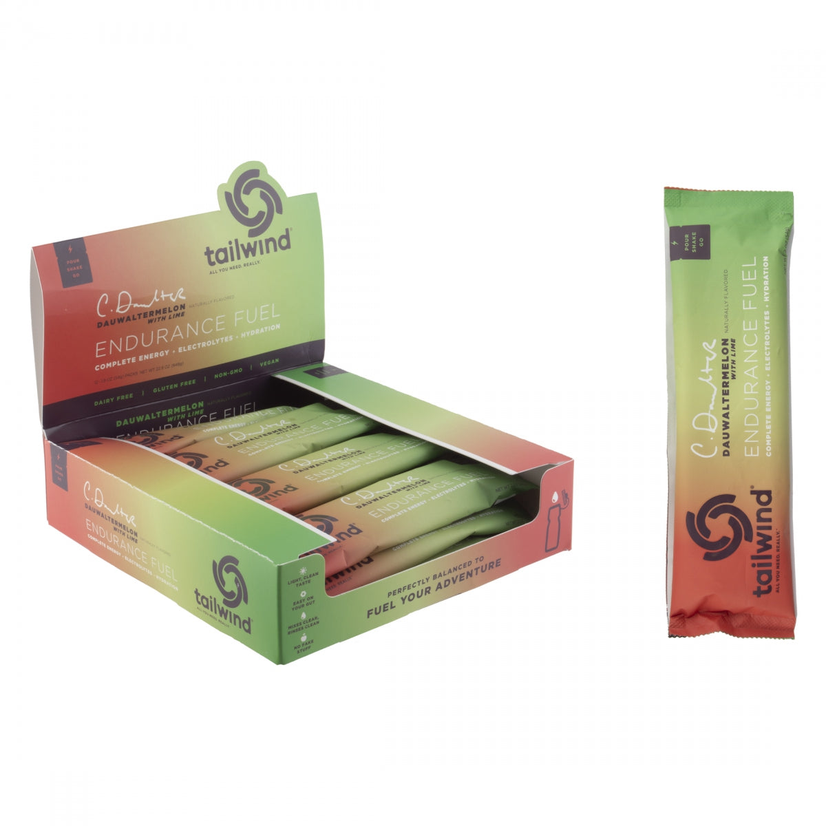 TAILWIND NUTRITION FOOD TAILWIND ENDURANCE FUEL DAUWALTERMELON BXof12 SS - TAILWIND NUTRITION