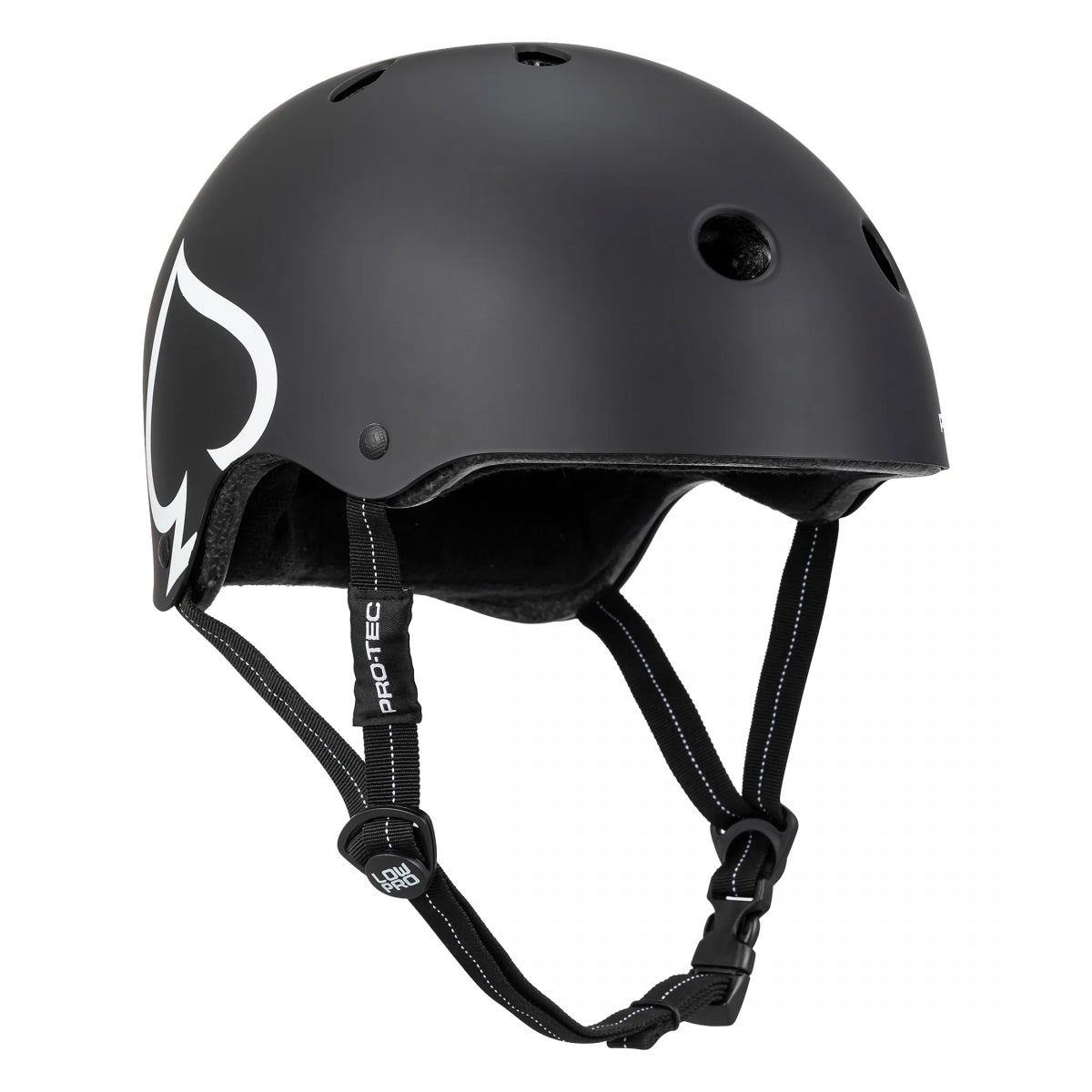 PROTEC HELMET PROTEC LOW PRO CERT LG/XL M-BK - PROTEC
