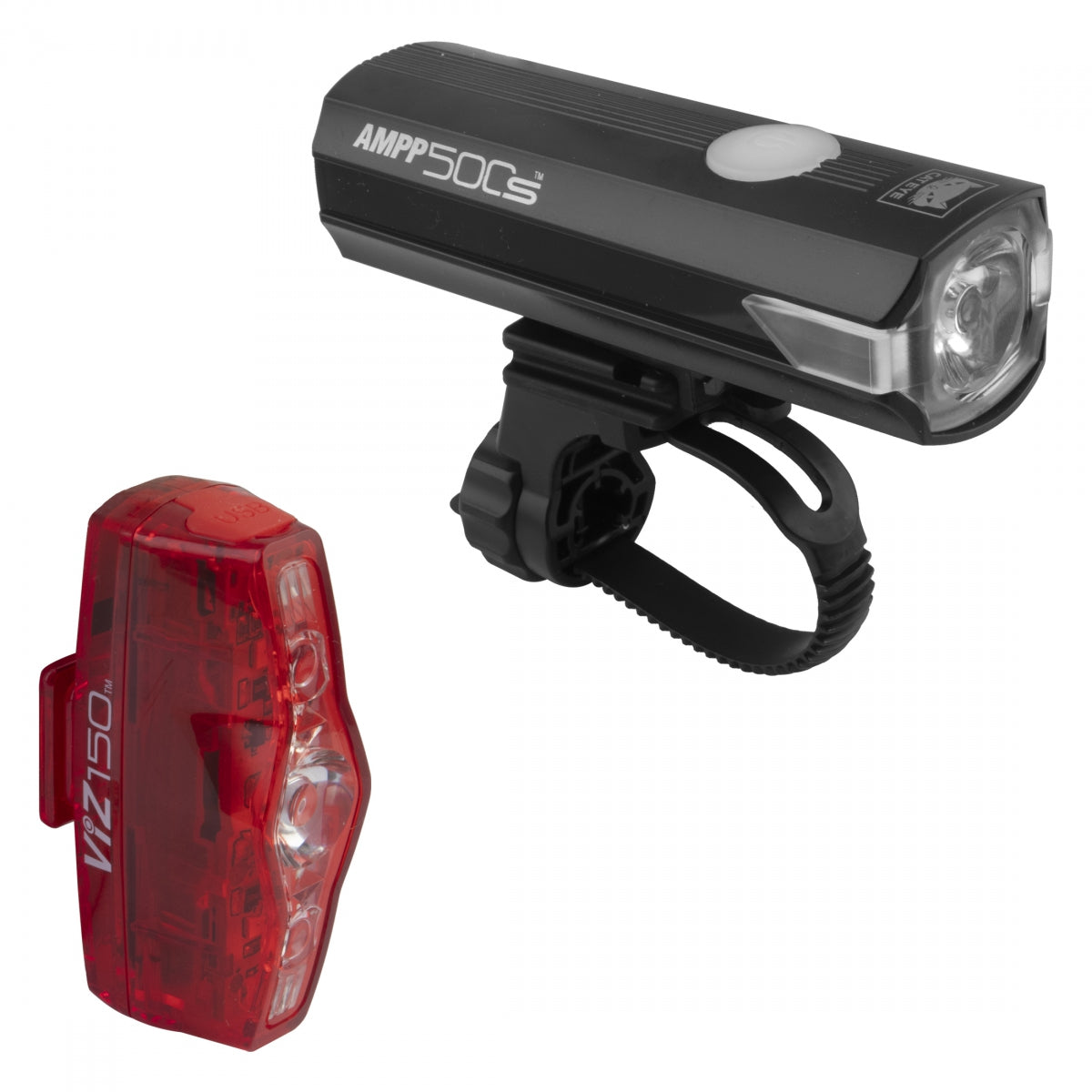 CATEYE LIGHT CATEYE HL-EL085S TL-LD800N AMPP500S/VIZ150 COMBO BK - CATEYE