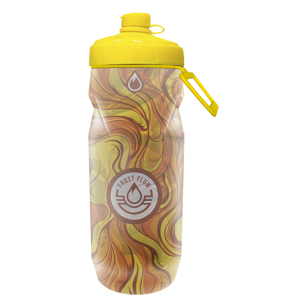 FROSTFLOW BOTTLE FROSTFLOW INSULATED 20oz PSYCHEDELIC-SWIRL YL - FROSTFLOW