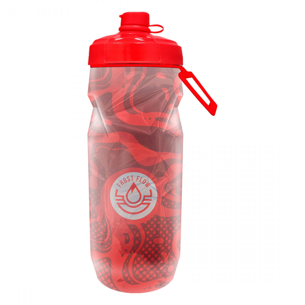 FROSTFLOW BOTTLE FROSTFLOW INSULATED 20oz ABSTRACT-WAVE RD - FROSTFLOW
