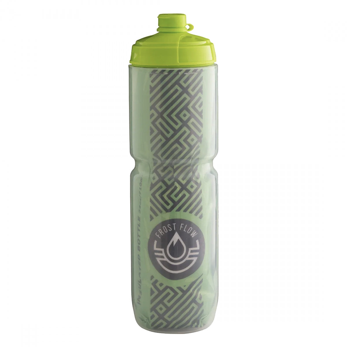 FROSTFLOW BOTTLE FROSTFLOW INSULATED 24oz CYBER-WAVE GN - FROSTFLOW