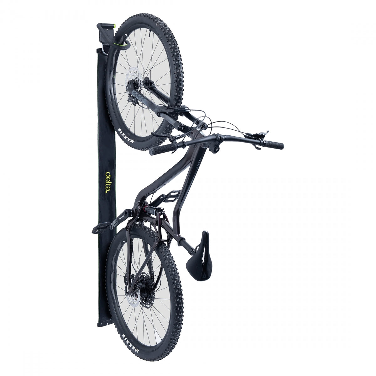 DELTA STORAGE HOOK DELTA SINGLE BIKE WALL RIDE w/D-RING BK - DELTA