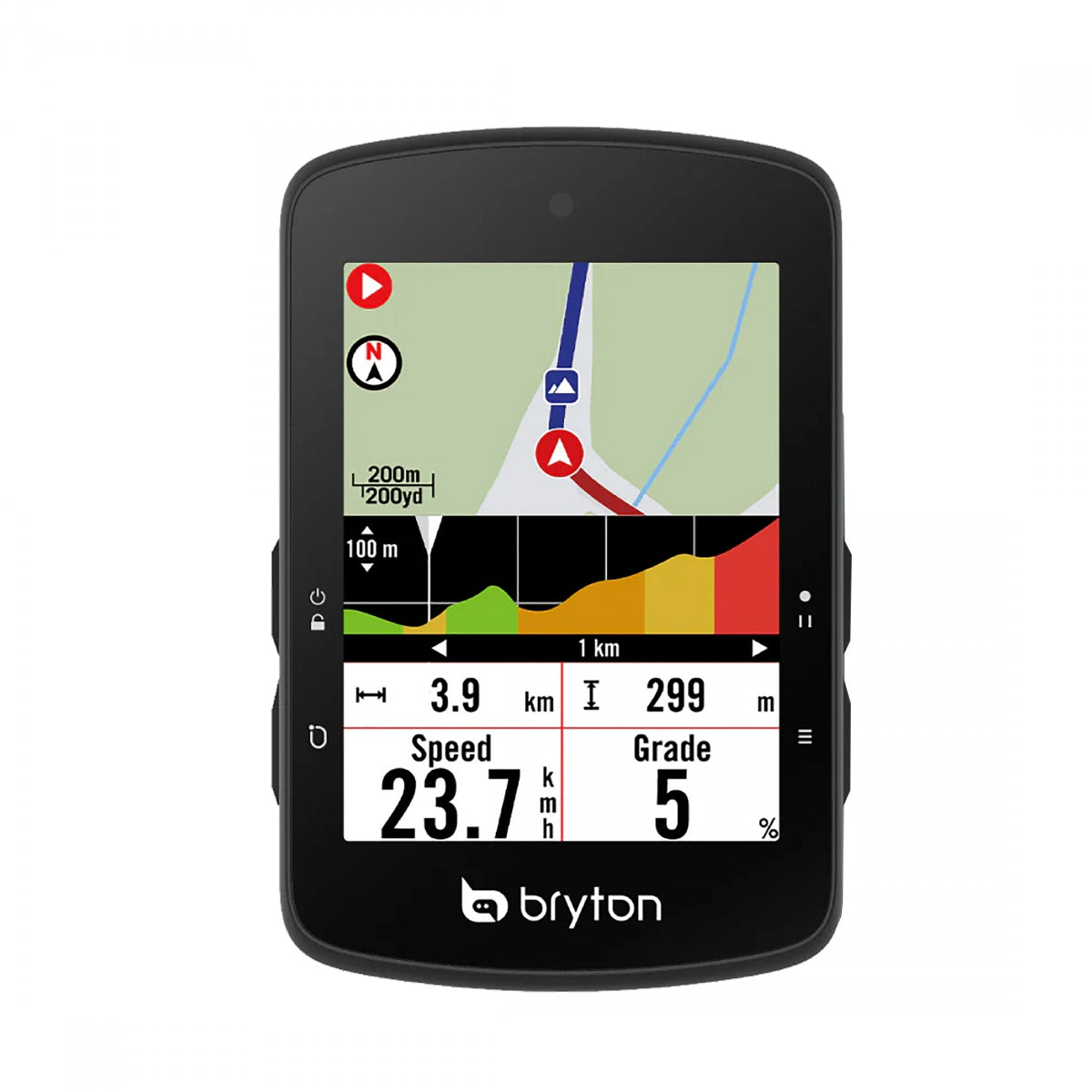 BRYTON COMPUTER BRYTON RIDER S510 GPS w/HB MOUNT BK - BRYTON