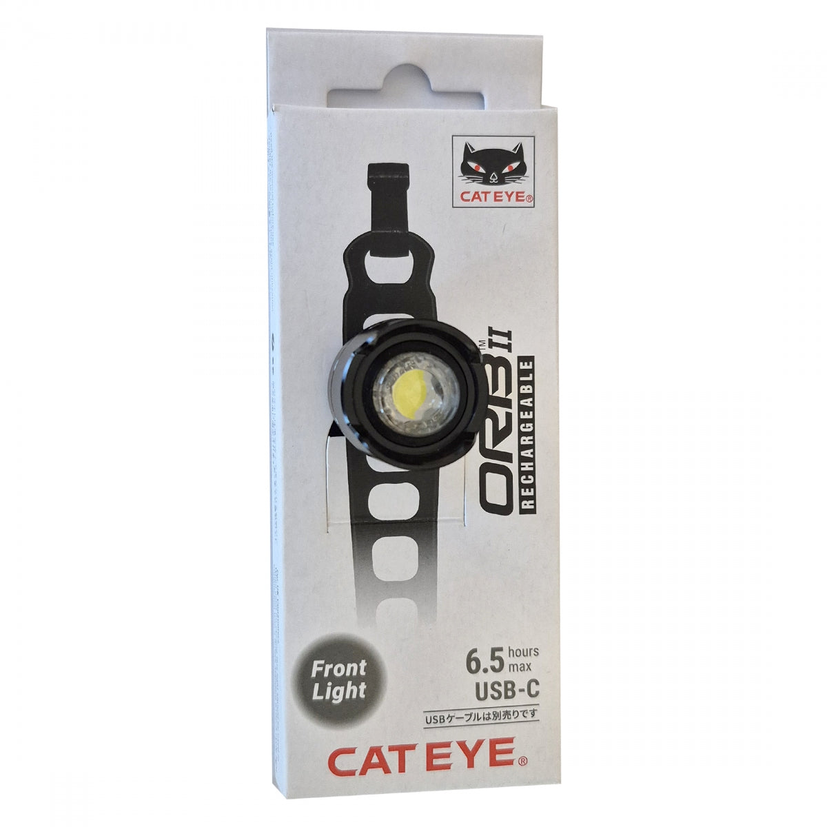 CATEYE LIGHT CATEYE SL-LD160RC-F Front ORB RC USB-C BK - CATEYE