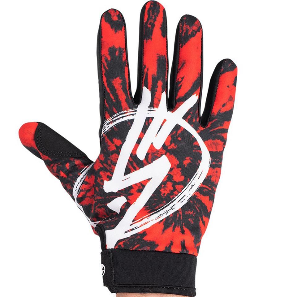 Shadow Jr. Conspire Gloves - Red Tye Die available at 5150bmx.com