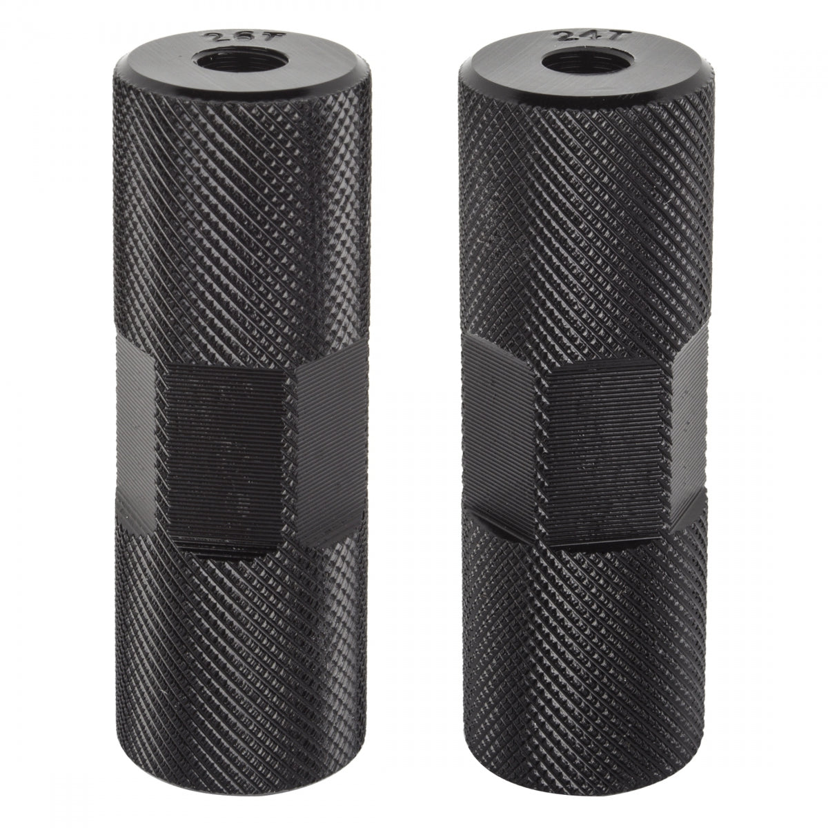 BLACK OPS AXLE PEG BK-OPS ALY BK OS 26/24TX3/8 - BLACK OPS