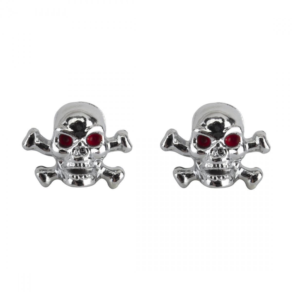 TRIK TOPZ VALVE CAPS TRIKTOPZ SKULL/BONE CP 1pr/PK - TRIK TOPZ