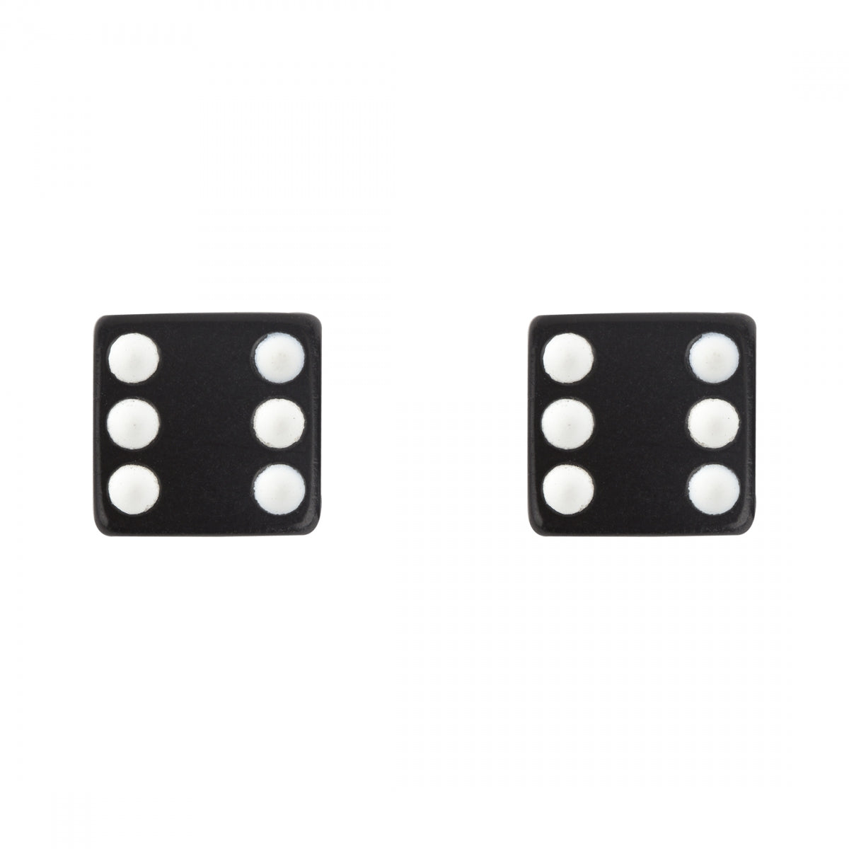TRIK TOPZ VALVE CAPS TRIKTOPZ DICE-Black 1pr/PK - TRIK TOPZ