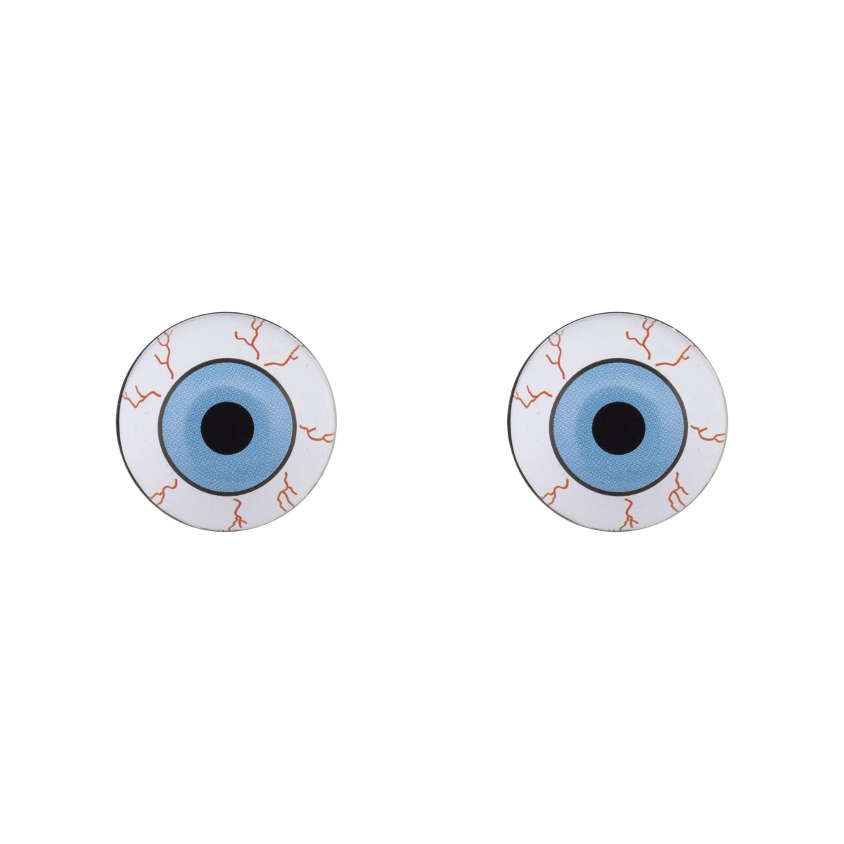 TRIK TOPZ VALVE CAPS TRIKTOPZ EYEBALL BLU/Black 1pr/PK - TRIK TOPZ