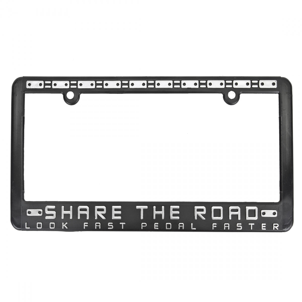 SHARE THE ROAD LICENSE PLATE FRAME SHARE-THE ROAD - SHARE THE ROAD