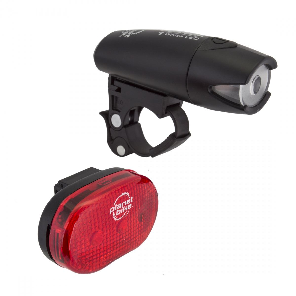 PLANET BIKE LIGHT PB COMBO FRT BEAMER1 Rear BLINKY3 - PLANET BIKE