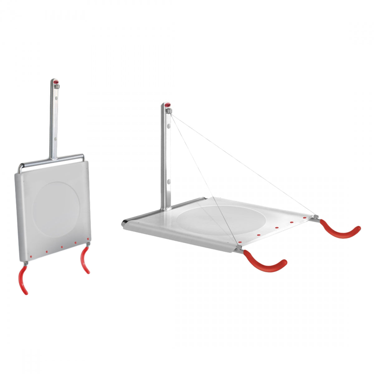 DELTA STORAGE RACK DELTA SINGLE BIKE WALL MOUNT RACK WITH SHELF - DELTA