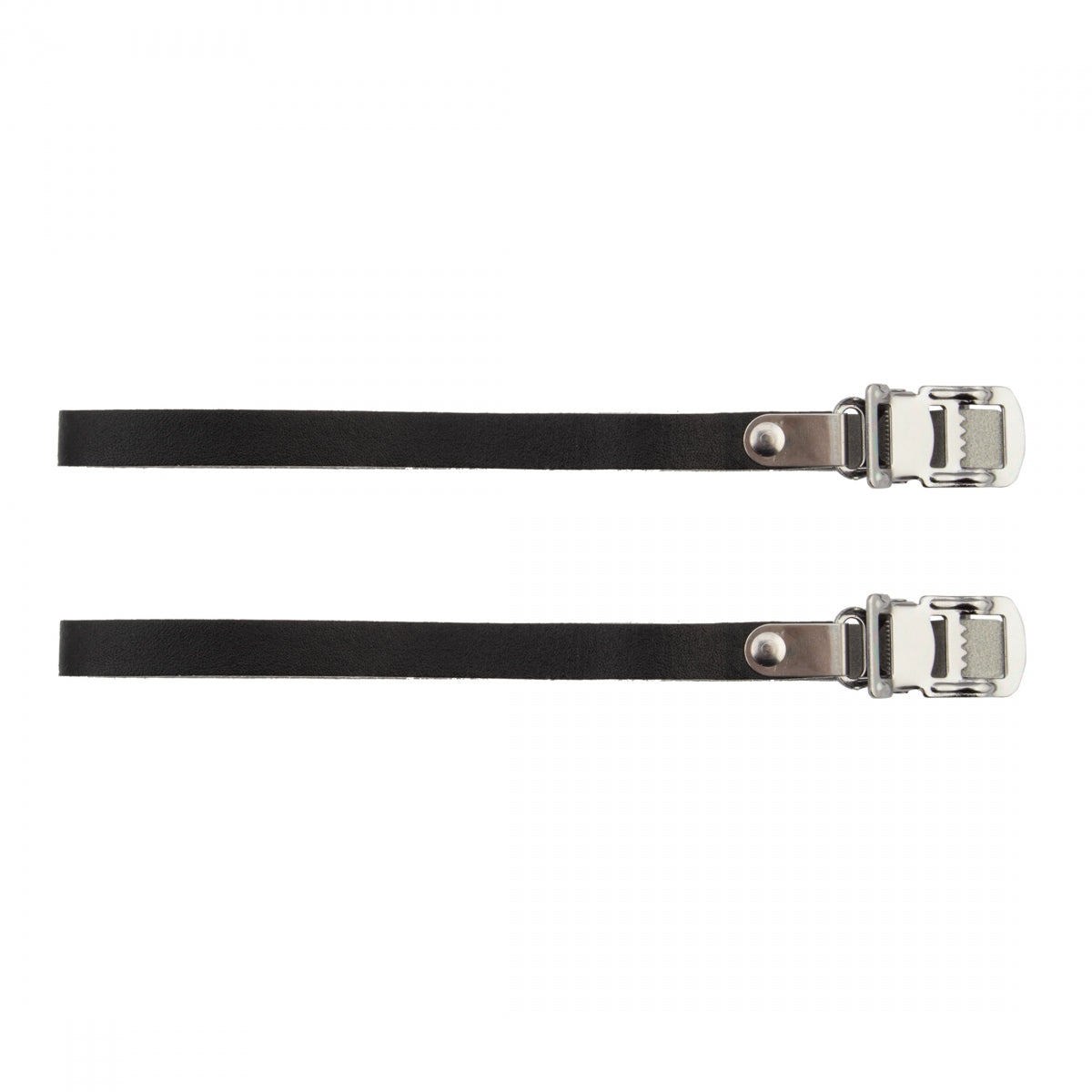 SUNLITE TOE STRAPS SUNLT RD LEATHER Black - SUNLITE