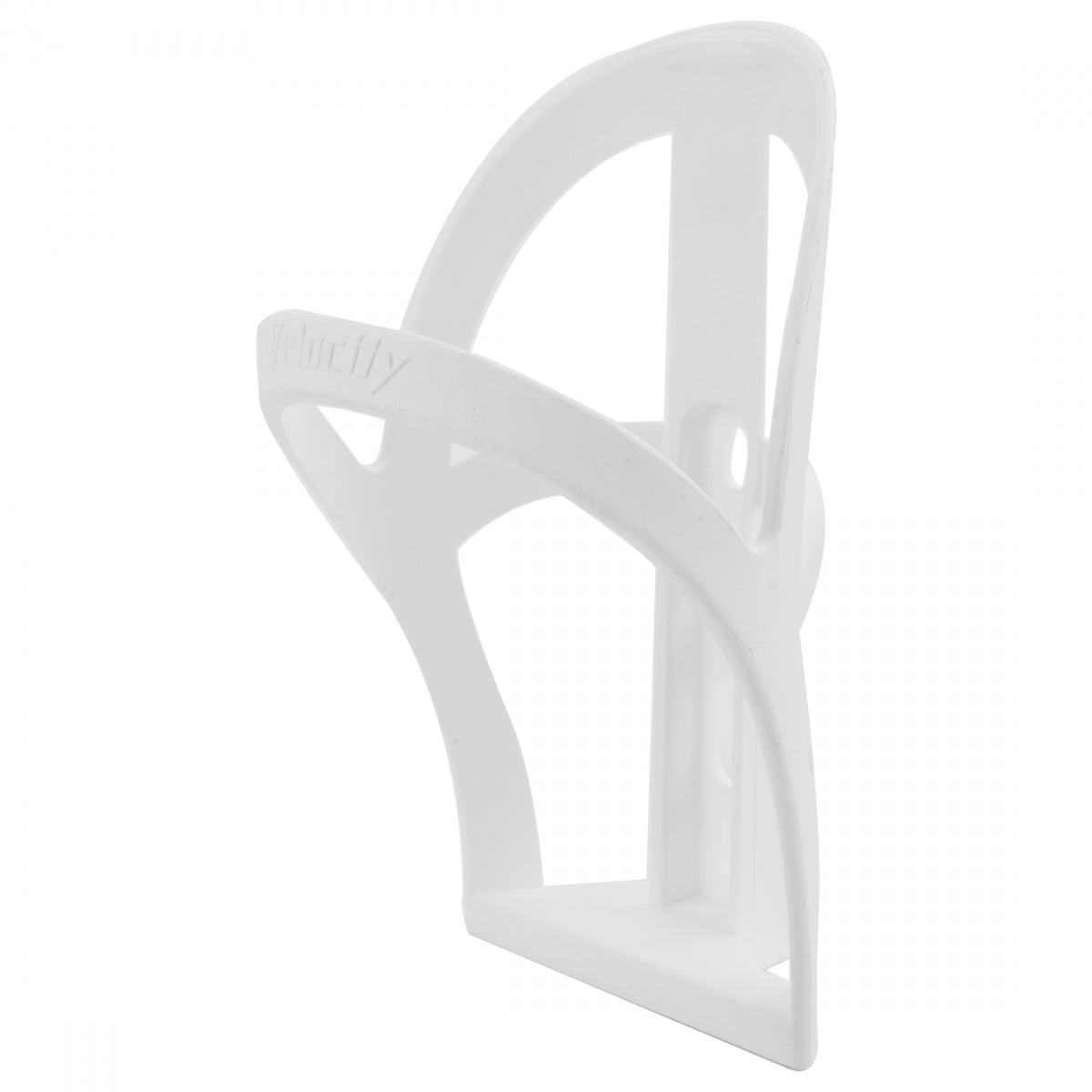 VELOCITY BOTTLE CAGE VELOCITY RESIN WHT - VELOCITY