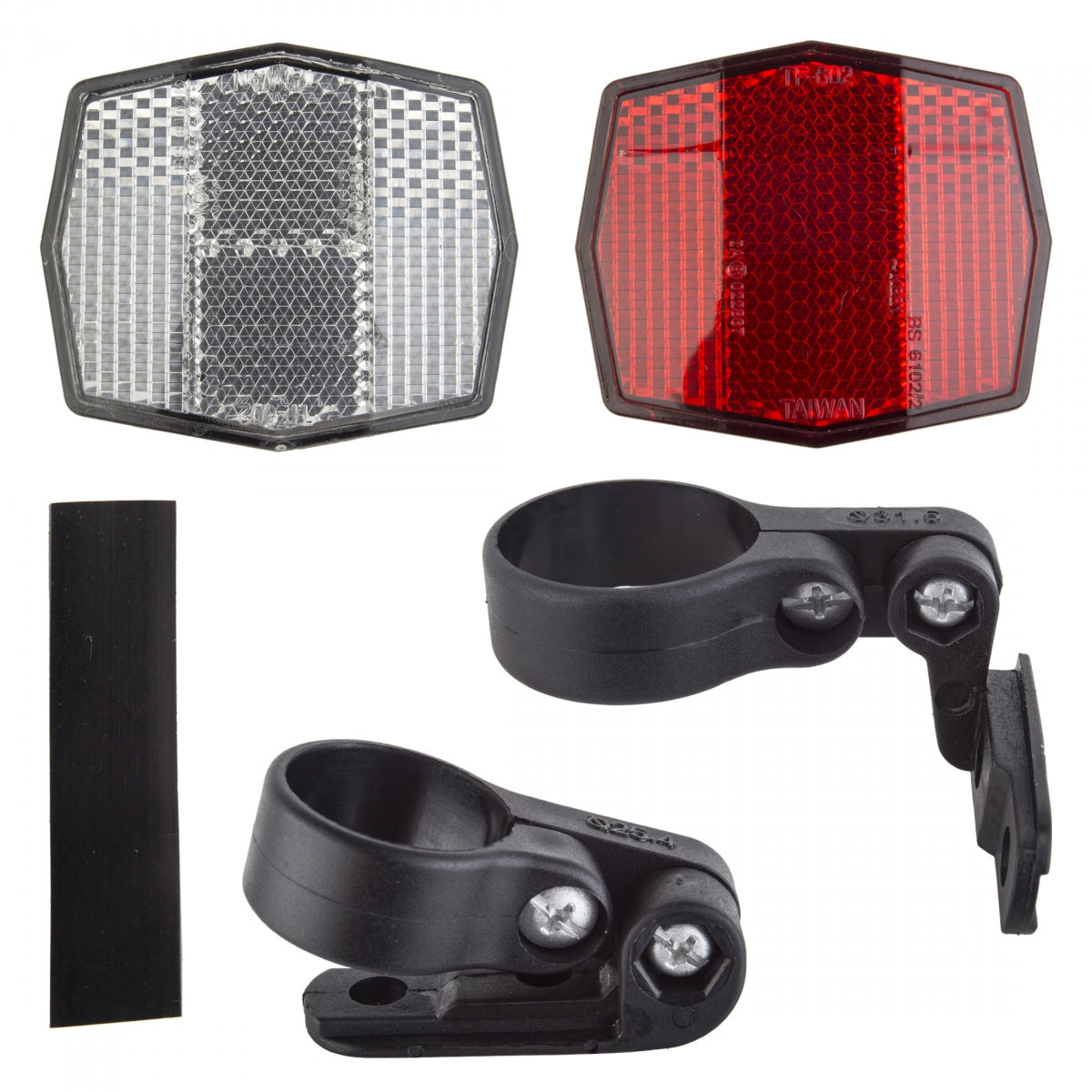 SUNLITE REFLECTOR SUNLT SET Front-WHT/HB Rear-RED/SP-27.2 - SUNLITE