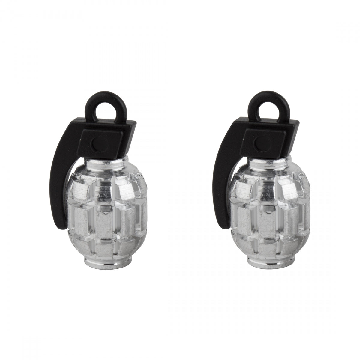 BLACK OPS VALVE CAPS BK-OPS GRENADE SV SIL - BLACK OPS