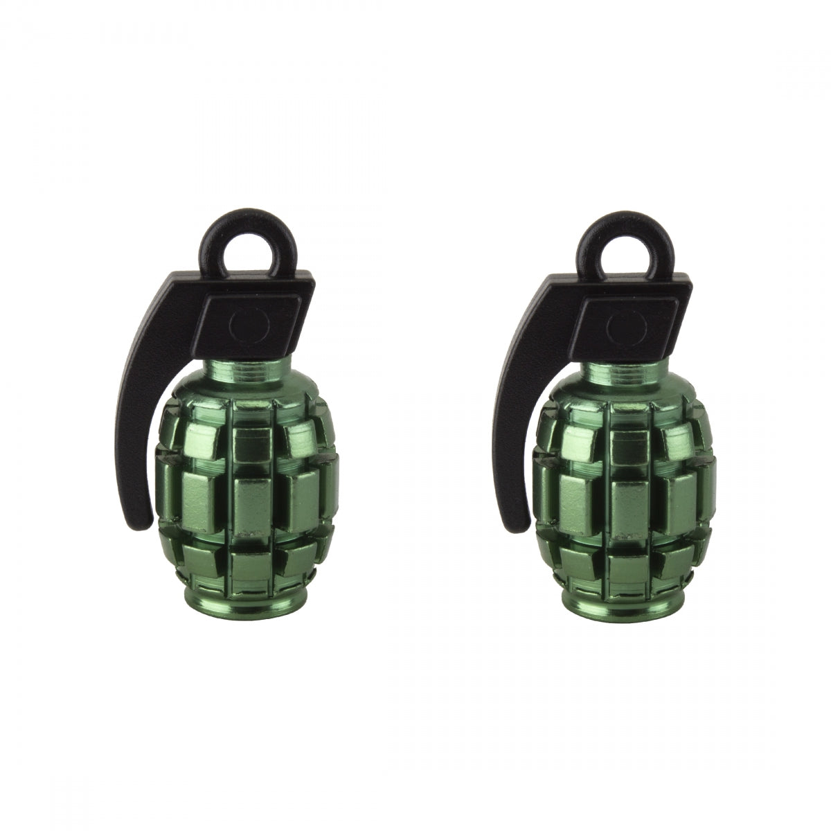 BLACK OPS VALVE CAPS BK-OPS GRENADE SV GRN - BLACK OPS