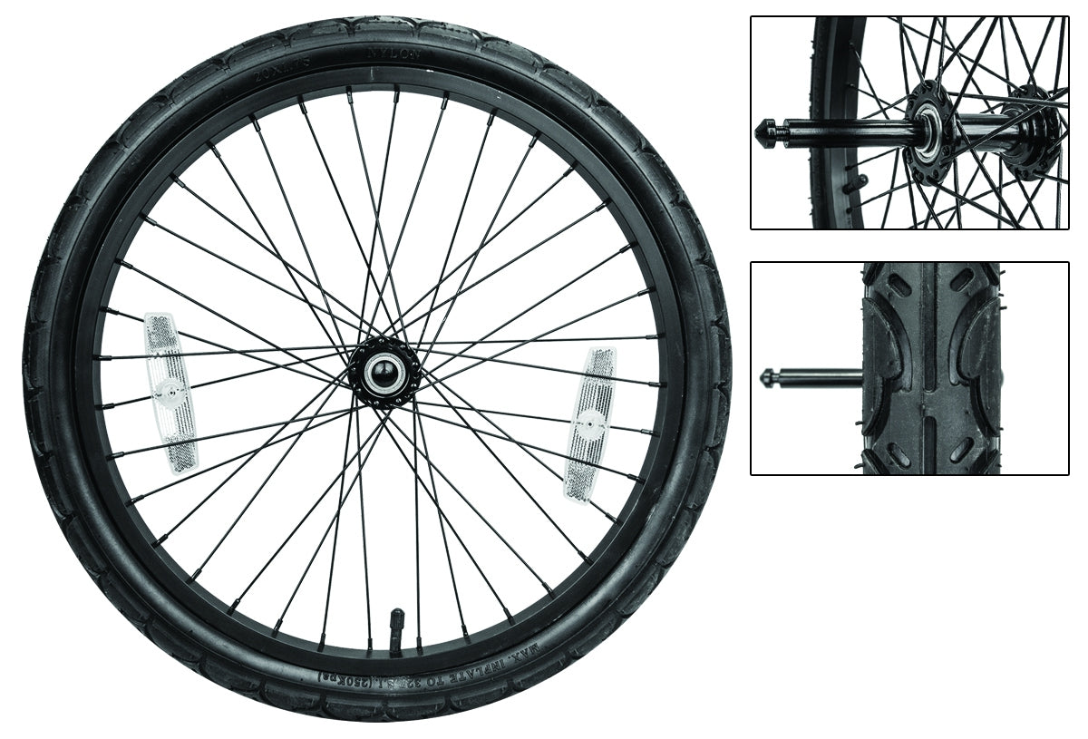 SUNLITE TRAILER SUNLT REP WHL 20 ALY QR PIN AXLE BK  f/912629/912630/912632/98014 - SUNLITE